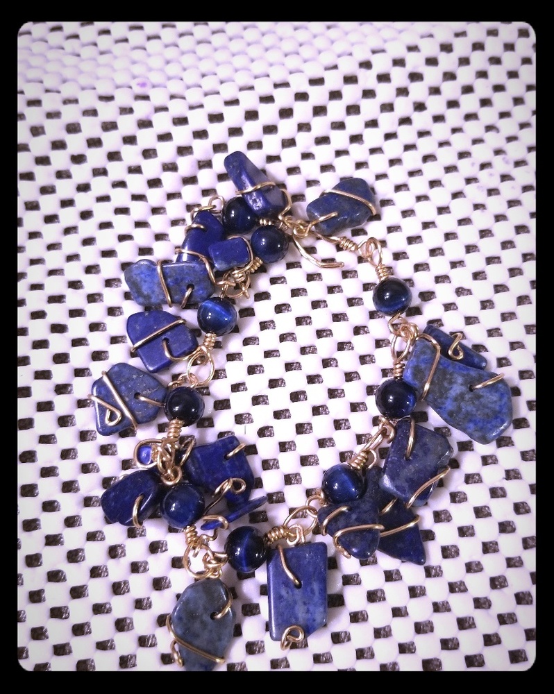 Handmade Semiprecious Stone Bracelet